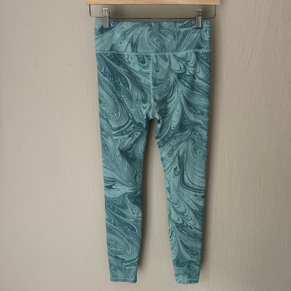 ATHLETA GIRL XL High Waist Printed Chit Chat Legging Tight Style# 982647-14 - Picture 7 of 13